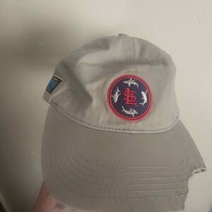St Louis Cardinals Shark Week.promo adjustable baseball hat